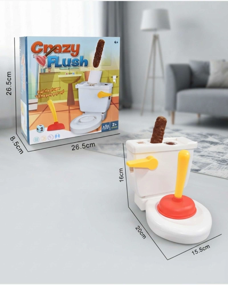 JUEGO DE MESA INFANTIL CRAZY FLUSH INODORO. - 5