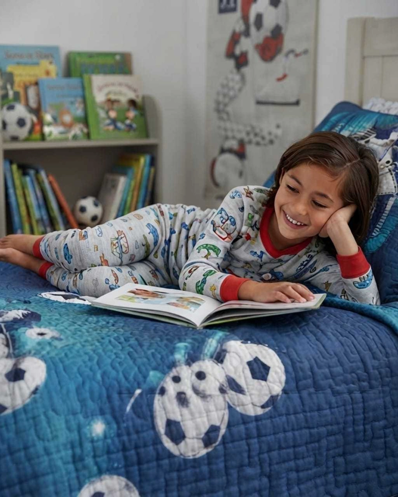 CUBRECAMA QUILT DE VERANO PLAZA Y MEDIA DISEÑOS INFANTILES MAS FUNDA - 3
