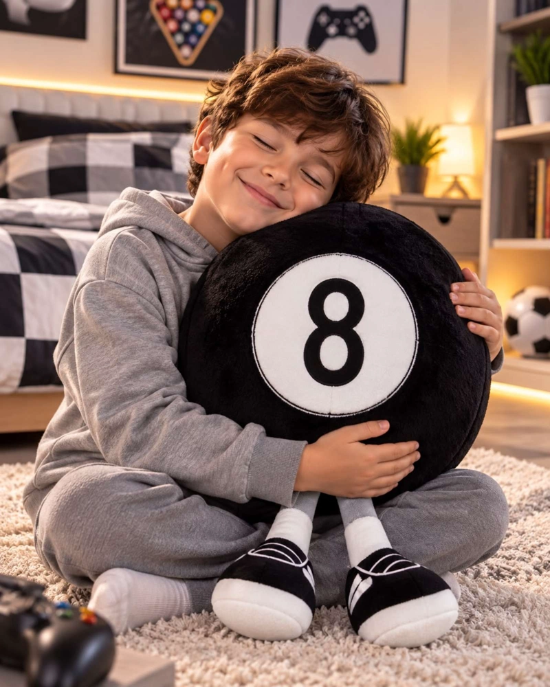 COJIN PELUCHE DEPORTE ALMOHADA EXTRA SUAVE 30 CM - 1