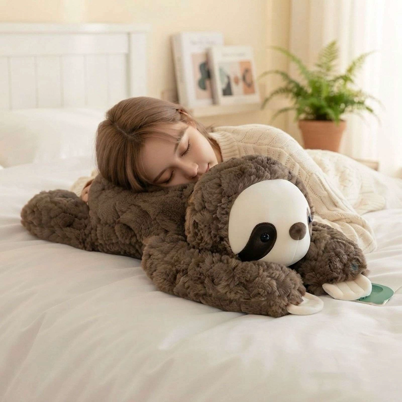 COJIN PELUCHE ALMOHADA ACOSTADO EXTRA SUAVE 50 CM - 1