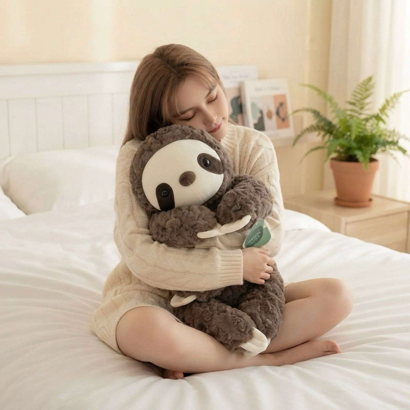 COJIN PELUCHE ALMOHADA ACOSTADO EXTRA SUAVE 50 CM - 3
