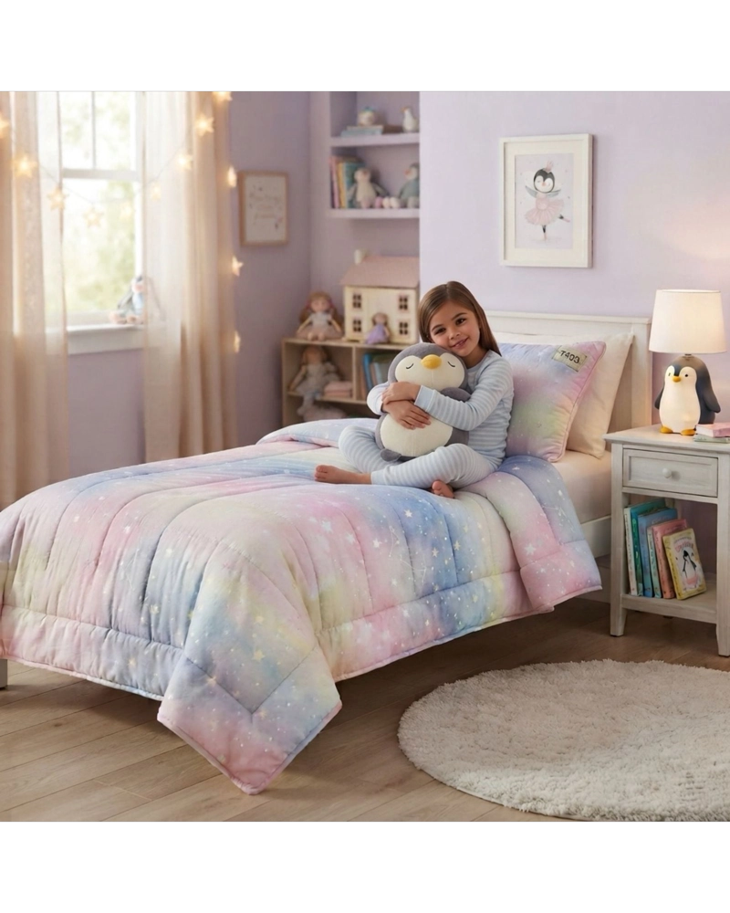 COJIN PELUCHE PINGÜINO EXTRA SUAVE ALMOHADA PARA ABRAZAR 30 CM - 2
