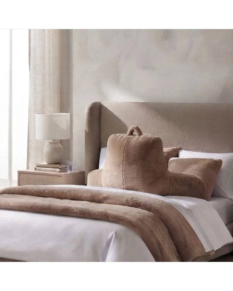 COJIN ALMOHADA LECTURA CON APOYABRAZOS Y ASA EXTRA SUAVE 75 CM - 2