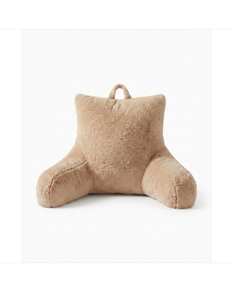 COJIN ALMOHADA LECTURA CON APOYABRAZOS Y ASA EXTRA SUAVE 75 CM - 3