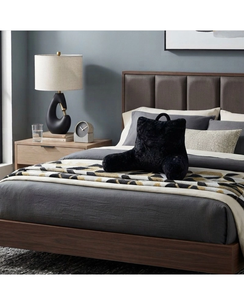 COJIN ALMOHADA LECTURA CON APOYABRAZOS Y ASA EXTRA SUAVE 75 CM - 1