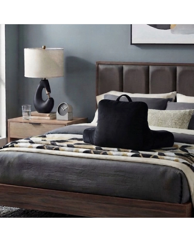 COJIN ALMOHADA LECTURA CON APOYABRAZOS Y ASA EXTRA SUAVE 75 CM - 2
