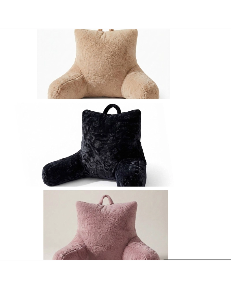 COJIN ALMOHADA LECTURA CON APOYABRAZOS Y ASA EXTRA SUAVE 75 CM - 5