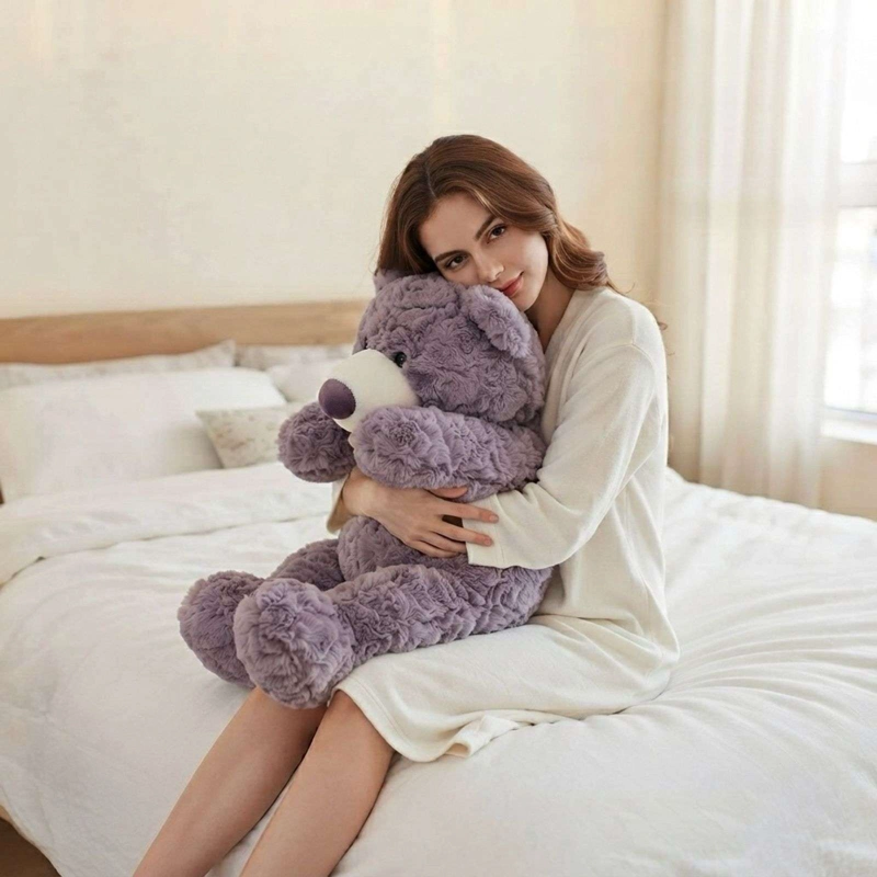 COJIN PELUCHE ALMOHADA ACOSTADO EXTRA SUAVE 50 CM - 1