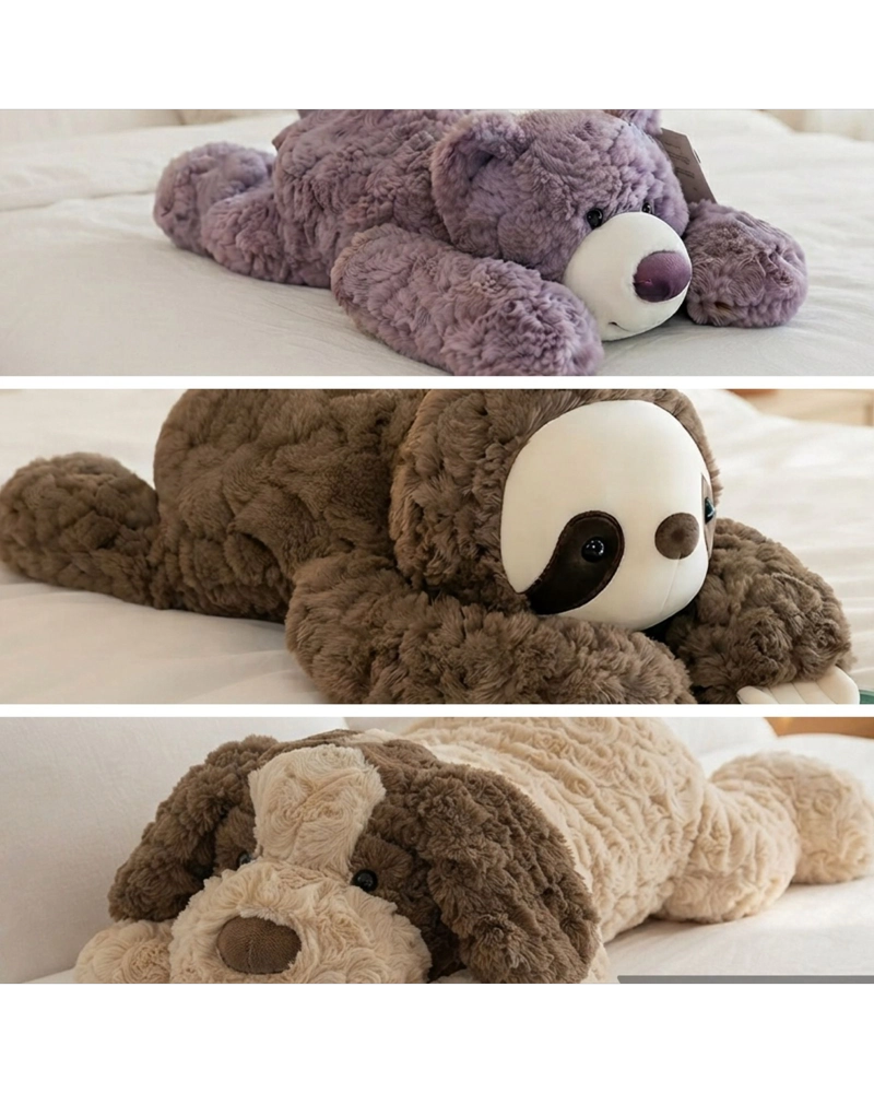 COJIN PELUCHE ALMOHADA ACOSTADO EXTRA SUAVE 50 CM - 5