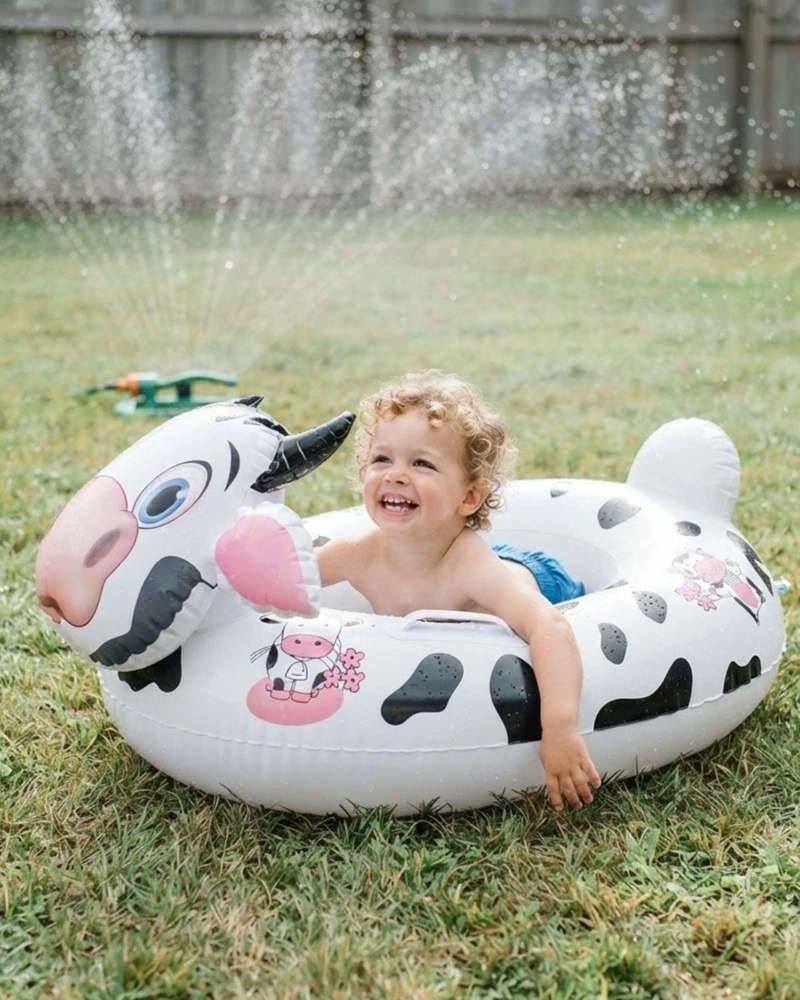 FLOTADOR INFANTIL INFLABLE CON ASAS DISEÑO ANIMAL PARA PISCINA - 3