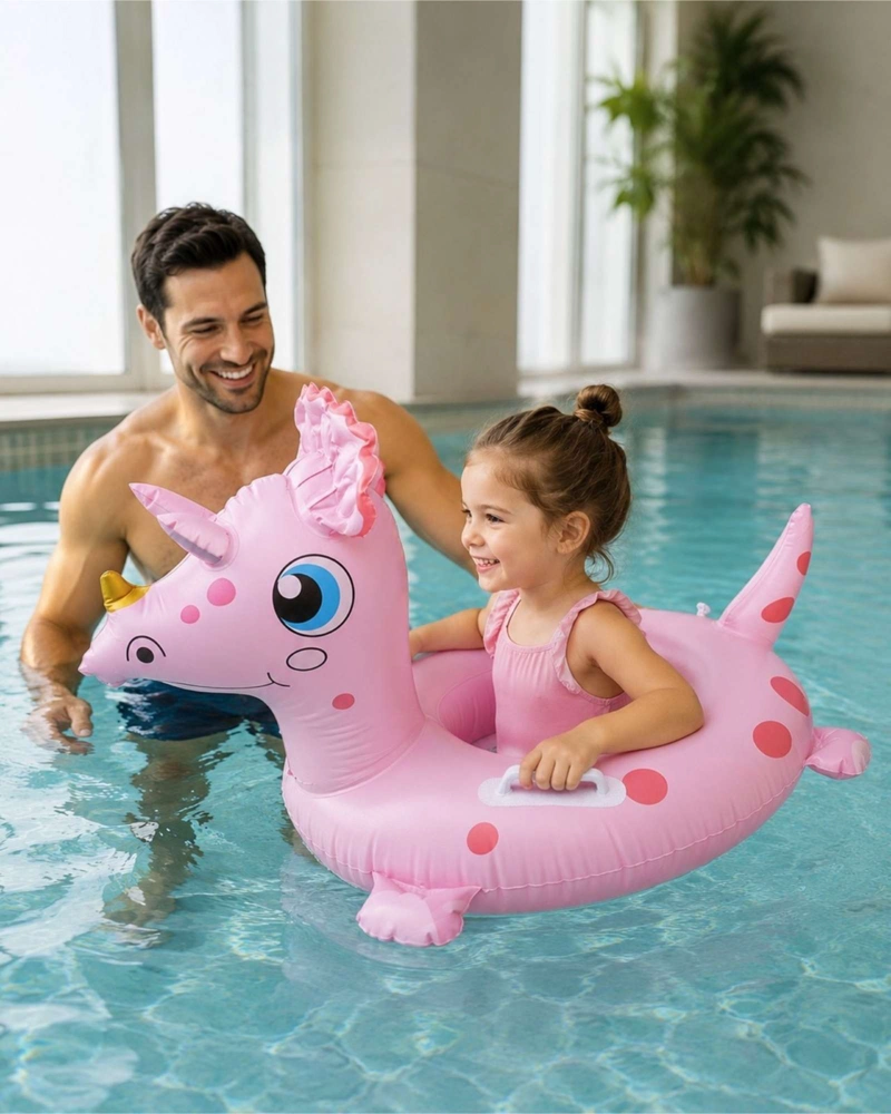 FLOTADOR INFANTIL INFLABLE CON ASAS DISEÑO ANIMAL PARA PISCINA - 3