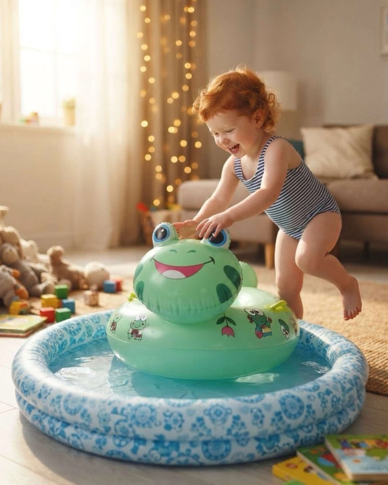 FLOTADOR INFANTIL INFLABLE CON ASAS DISEÑO ANIMAL PARA PISCINA - 3