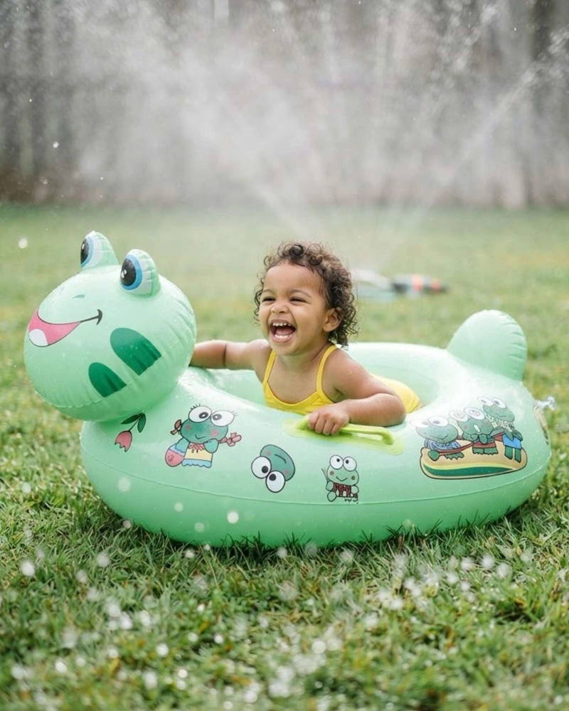 FLOTADOR INFANTIL INFLABLE CON ASAS DISEÑO ANIMAL PARA PISCINA - 4