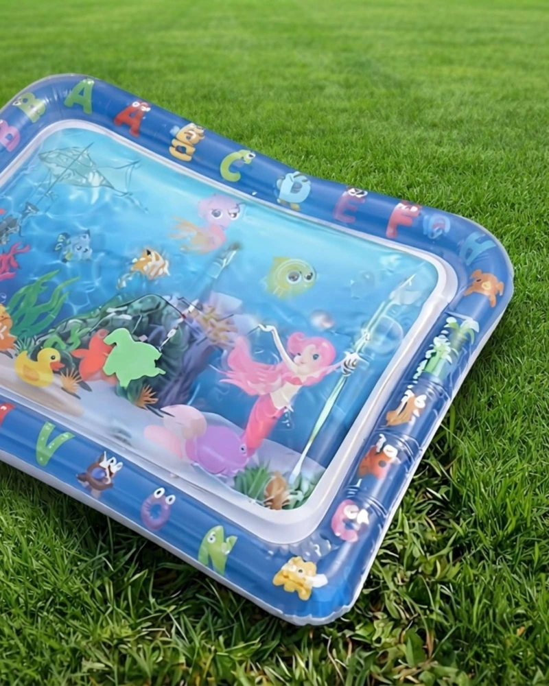 ALFOMBRAS DE AGUA SENSORIAL PARA BEBE  ESTIMULACION 03 - 6