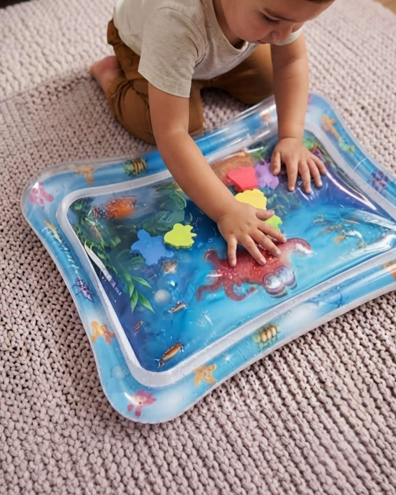 ALFOMBRAS DE AGUA SENSORIAL PARA BEBE  ESTIMULACION 02 - 2