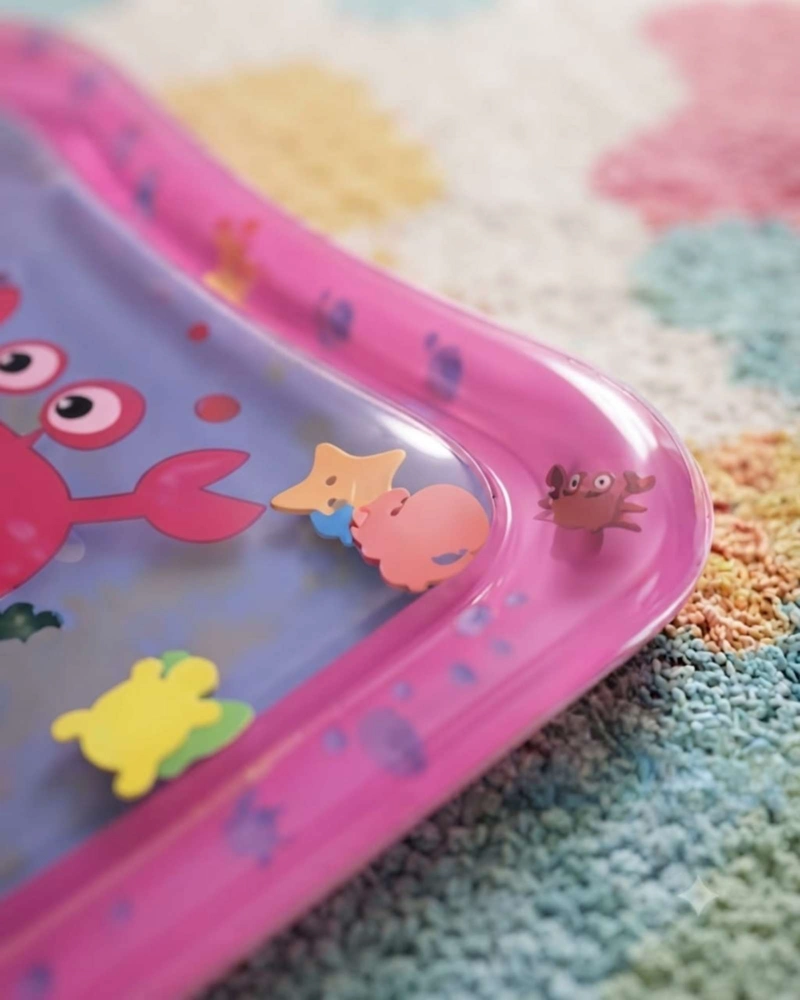 ALFOMBRAS DE AGUA SENSORIAL PARA BEBE  ESTIMULACION  01 - 5