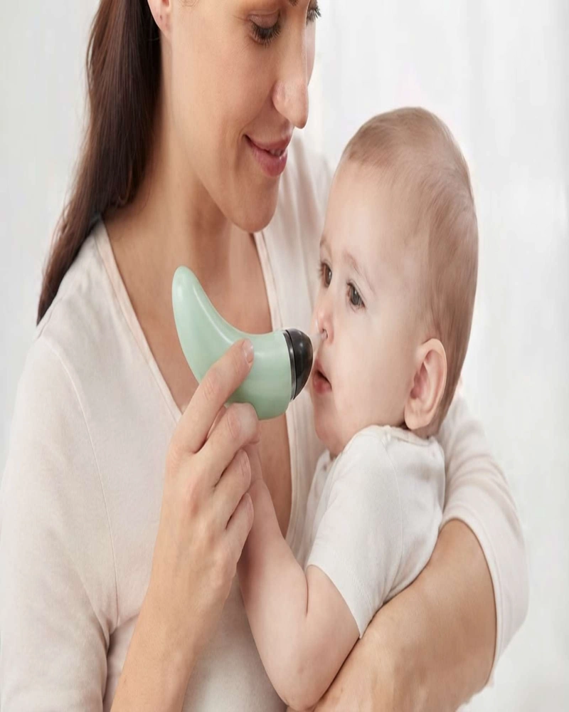 ASPIRADOR NASAL ELE CTRICO PARA BEBE S EN FORMA DE PLATANO 02 - 2