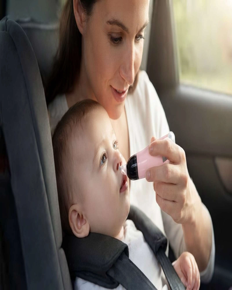 ASPIRADOR NASAL ELE CTRICO PARA BEBE S EN FORMA DE PLATANO 01 - 3