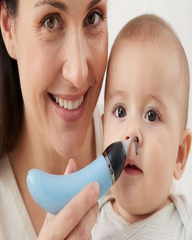 ASPIRADOR NASAL ELE CTRICO PARA BEBE S EN FORMA DE PLATANO 03 - 1