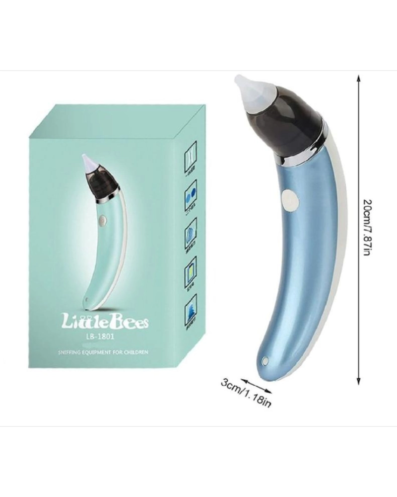 ASPIRADOR NASAL ELE CTRICO PARA BEBE S EN FORMA DE PLATANO 03 - 6