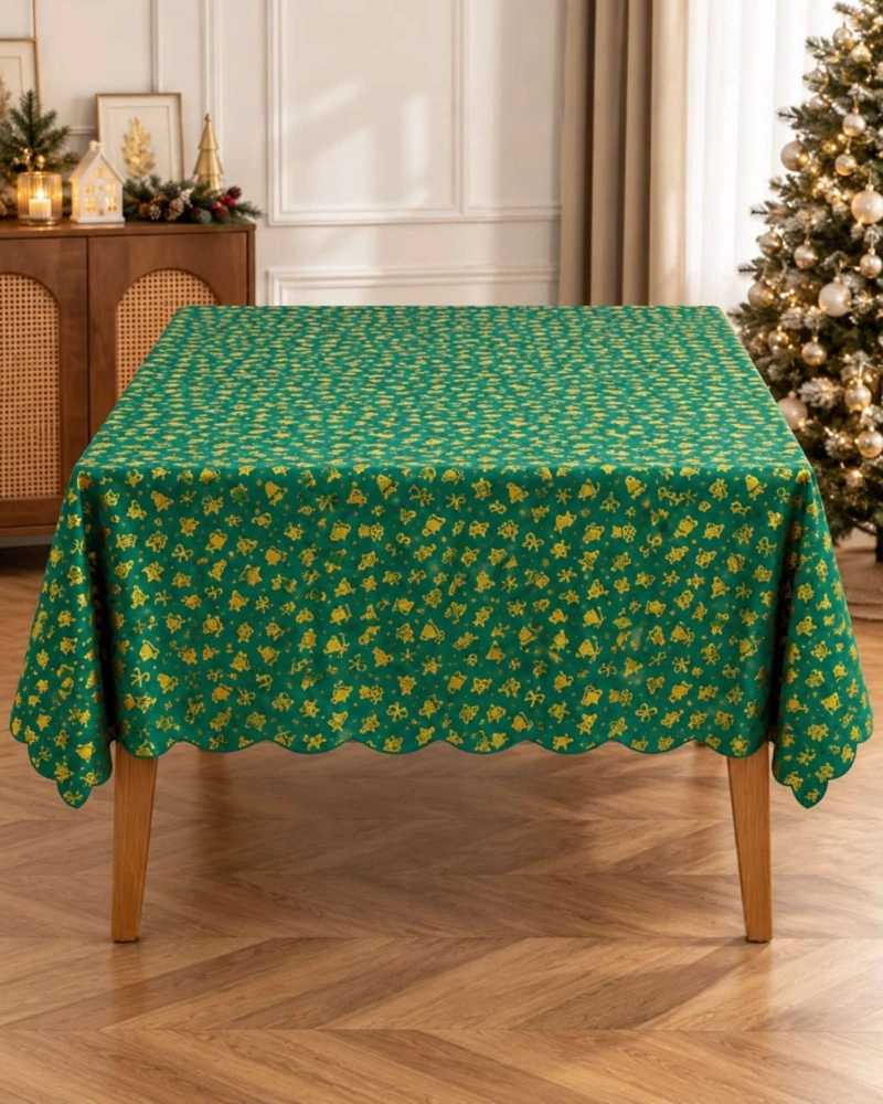 MANTEL DISEÑO NAVIDAD RECTANGULAR FESTIVO 140X220 CM - 3