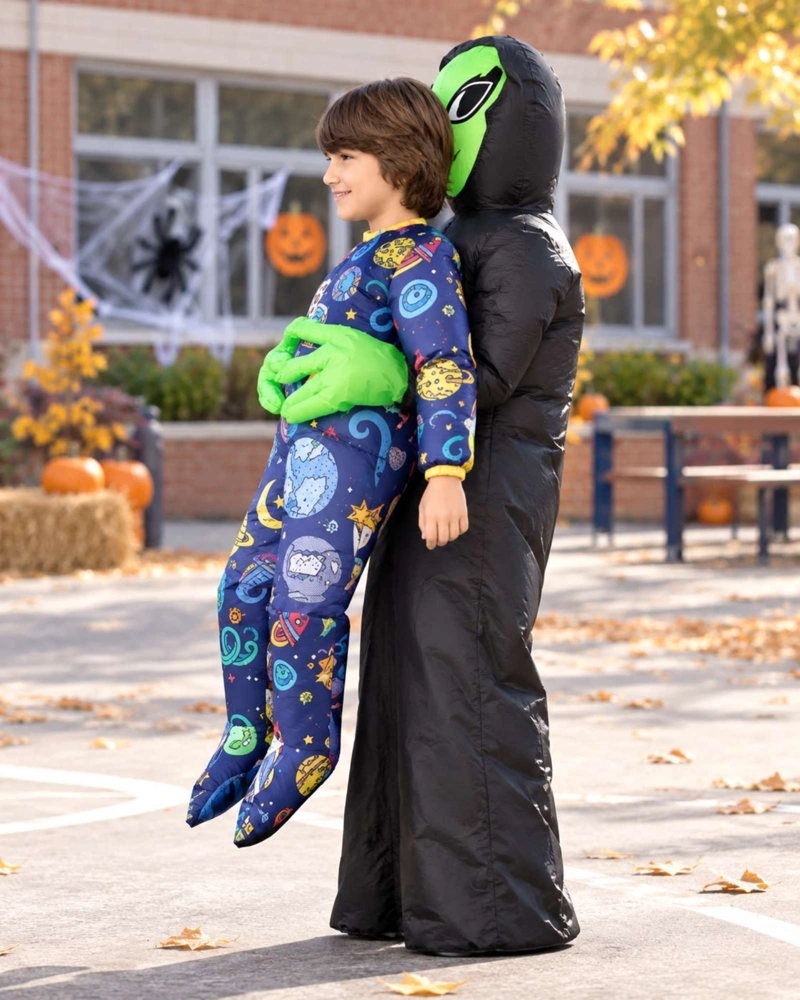 DISFRAZ INFLABLE FANTASMA INFANTIL HALLOWEEN 1,30 A 1,50 M - 3