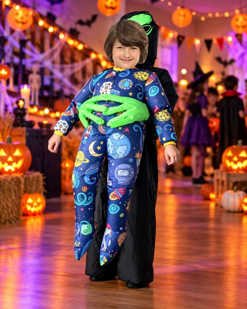 DISFRAZ INFLABLE FANTASMA INFANTIL HALLOWEEN 1,30 A 1,50 M - 4