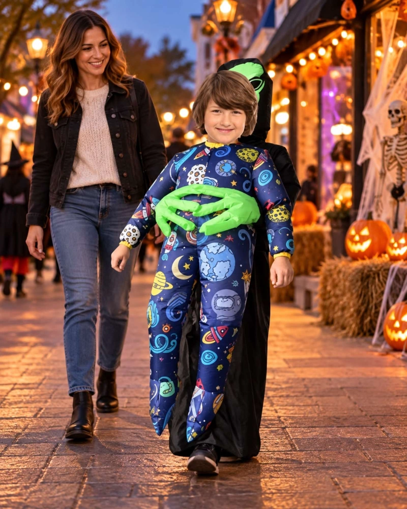 DISFRAZ INFLABLE FANTASMA INFANTIL HALLOWEEN 1,30 A 1,50 M - 7