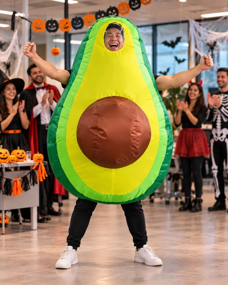DISFRAZ INFLABLE PALTA DIVERTIDA ADULTO 1,60 A 1,90 M - 1