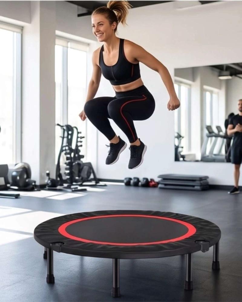 TRANPOLIN HOME FITNESS PLEGABLE DE EJERCICIOS PORTATIL 100 CM - 6