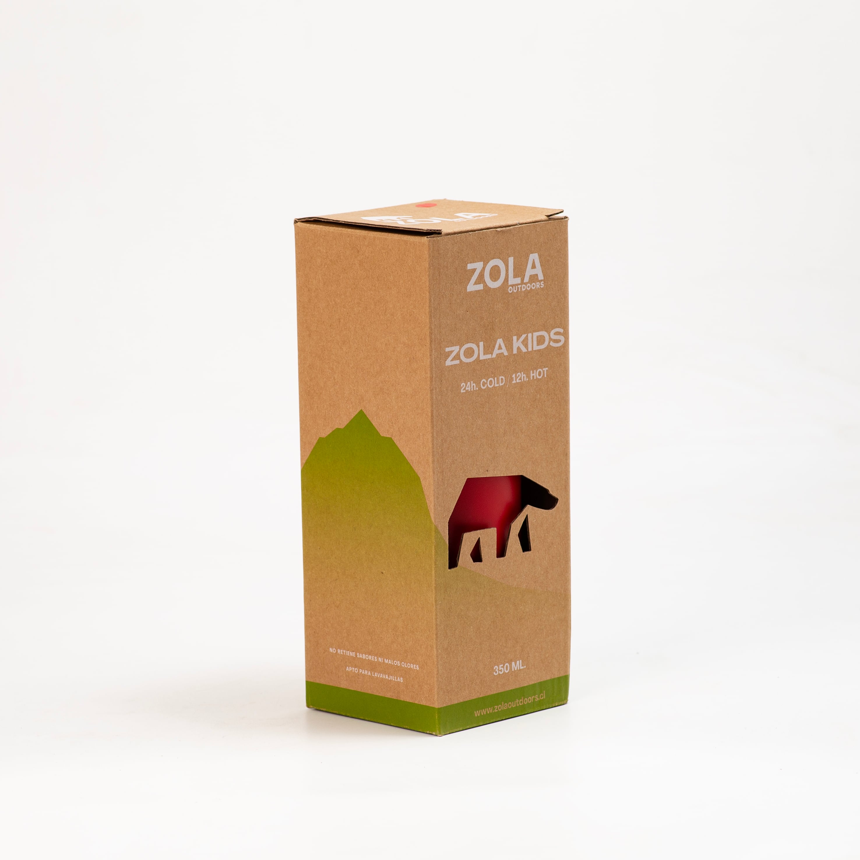 BOTELLA ZOLA OUTDOORS 350ML TÉRMICA KIDS - 8