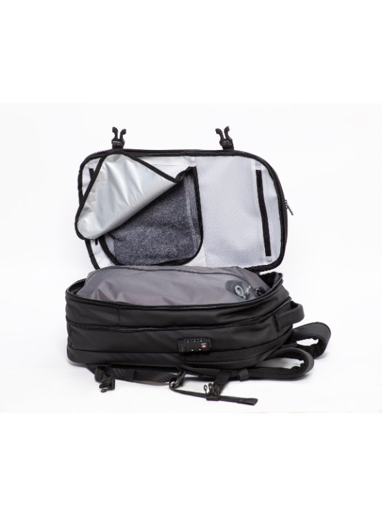 MOCHILA PARA VIAJE Y OFICINA CON BOLSA DE COMPRESION ZOLA 60 L - 6