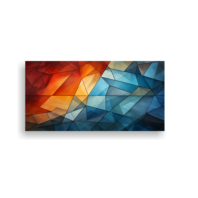 LIENZO VANGUARDIA MÁGICO ARTE GEOMÉTRICO F4A261E76F51 160X80CM - 1
