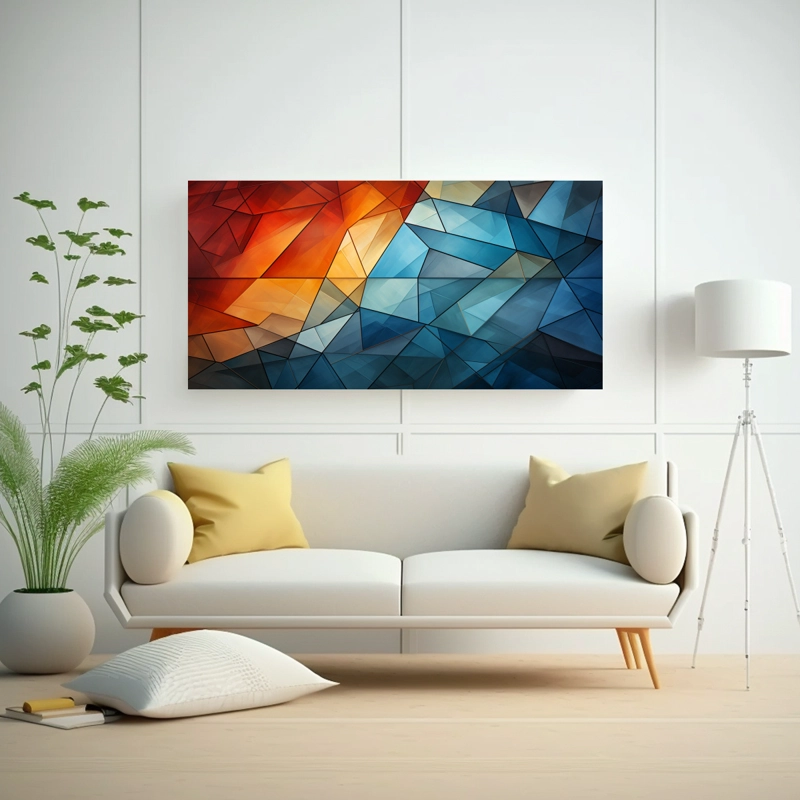 LIENZO VANGUARDIA MÁGICO ARTE GEOMÉTRICO F4A261E76F51 160X80CM - 2