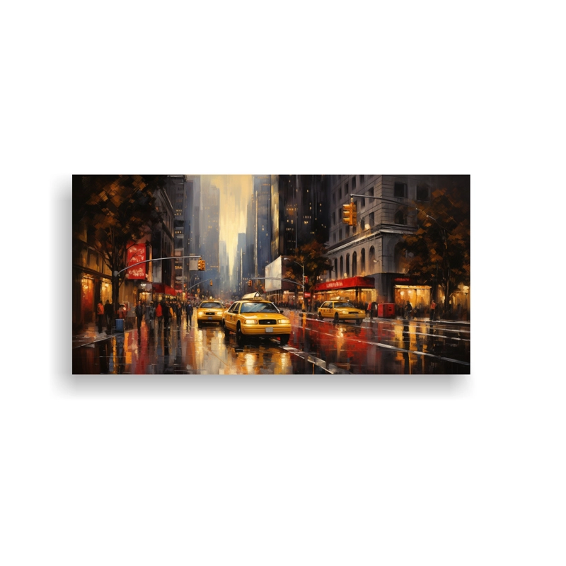COMPOSICIÓN DINÁMICA EN ARTE DE CUADRO: CREA IMPRESIONANTES Y DRAMÁTICAS PINTURAS AL Ó 100X50CM - 1