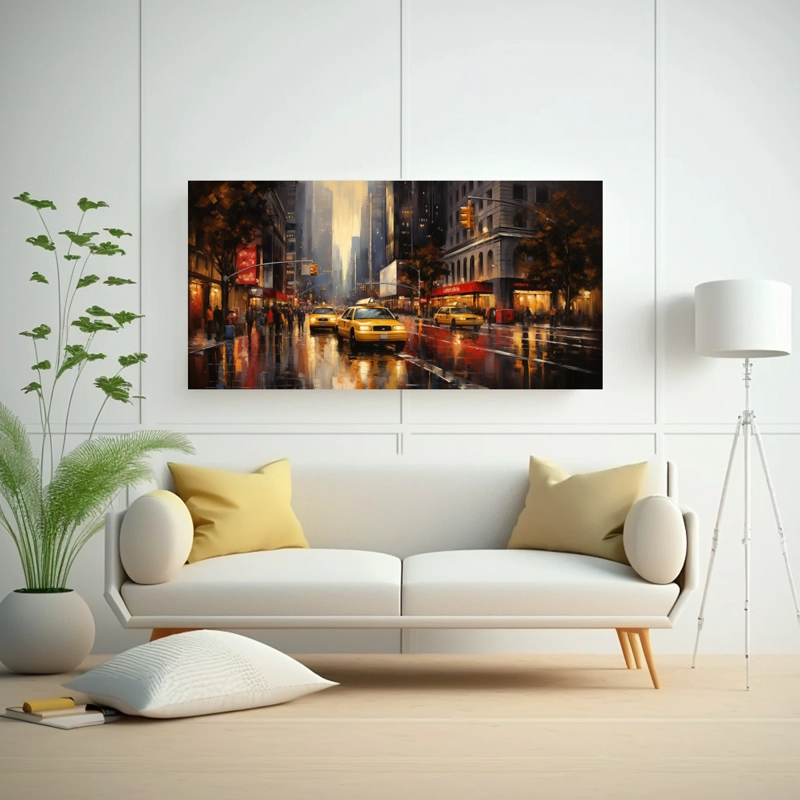 COMPOSICIÓN DINÁMICA EN ARTE DE CUADRO: CREA IMPRESIONANTES Y DRAMÁTICAS PINTURAS AL Ó 100X50CM - 2