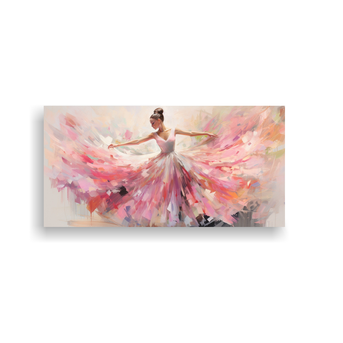 ARTE VANGUARDIA BALLET RUSO: IMPACTO VISUAL, LA GRAN BELLEZA DEL BALLET RUSO PLASMADA EN C 40X20CM - 1