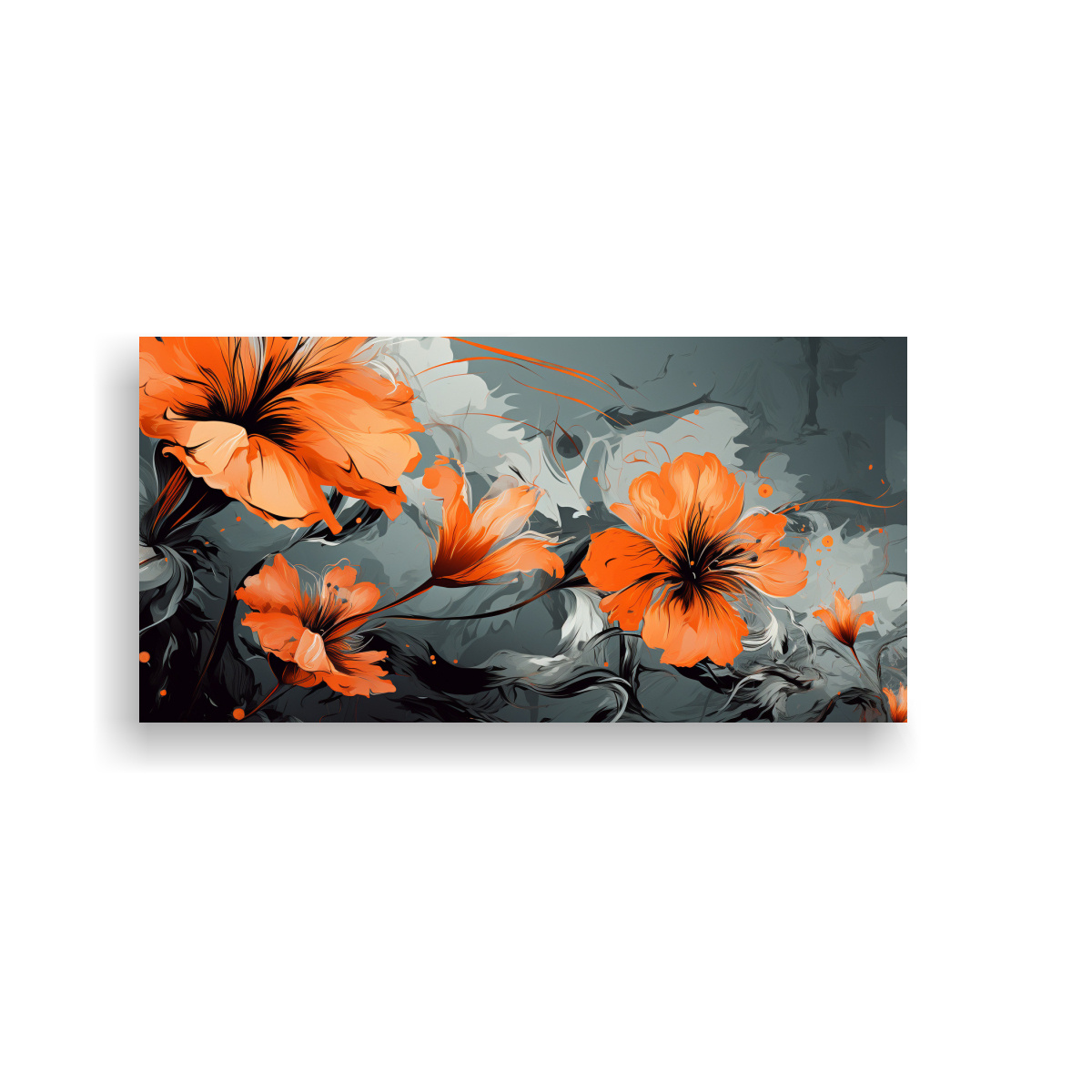 PINTURAS DECORATIVAS ELEGANTES ESTILO VANGUARDIA NEONOIR 140X70CM - 1