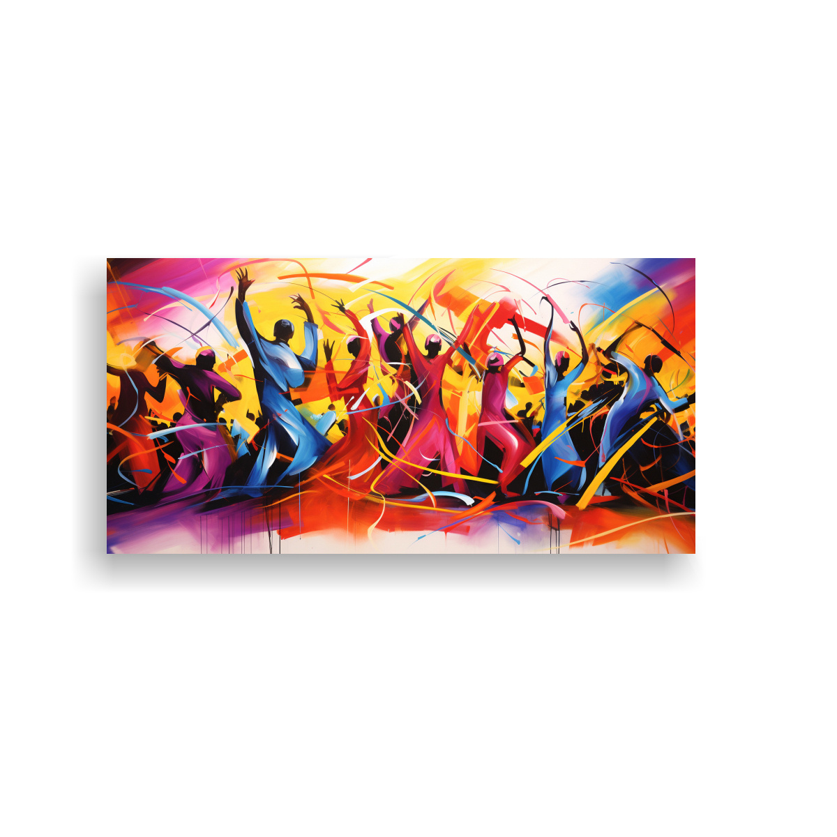 PINTURA DECORATIVA: ENERGÍA VIVA EN UNA BELLEZA NATURAL 120X60CM - 1