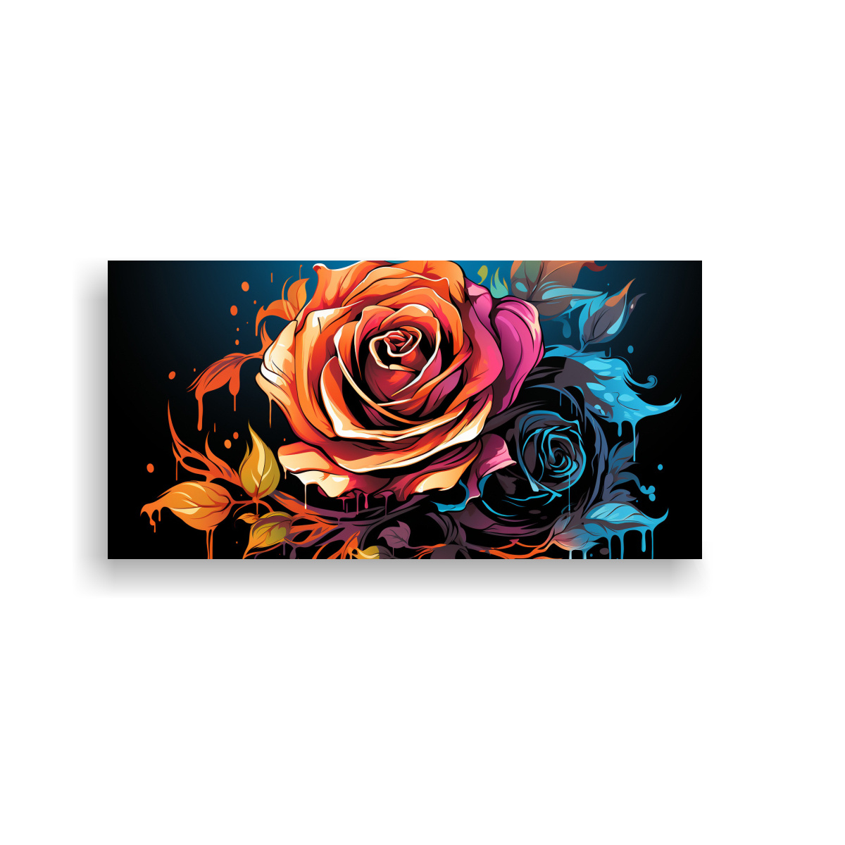 Graffiti Color Rosa Ripley - CUADRO DE ARTE GRAFFITI ESTILO ROSA ADORABLE PARA DECORACIÓN ...