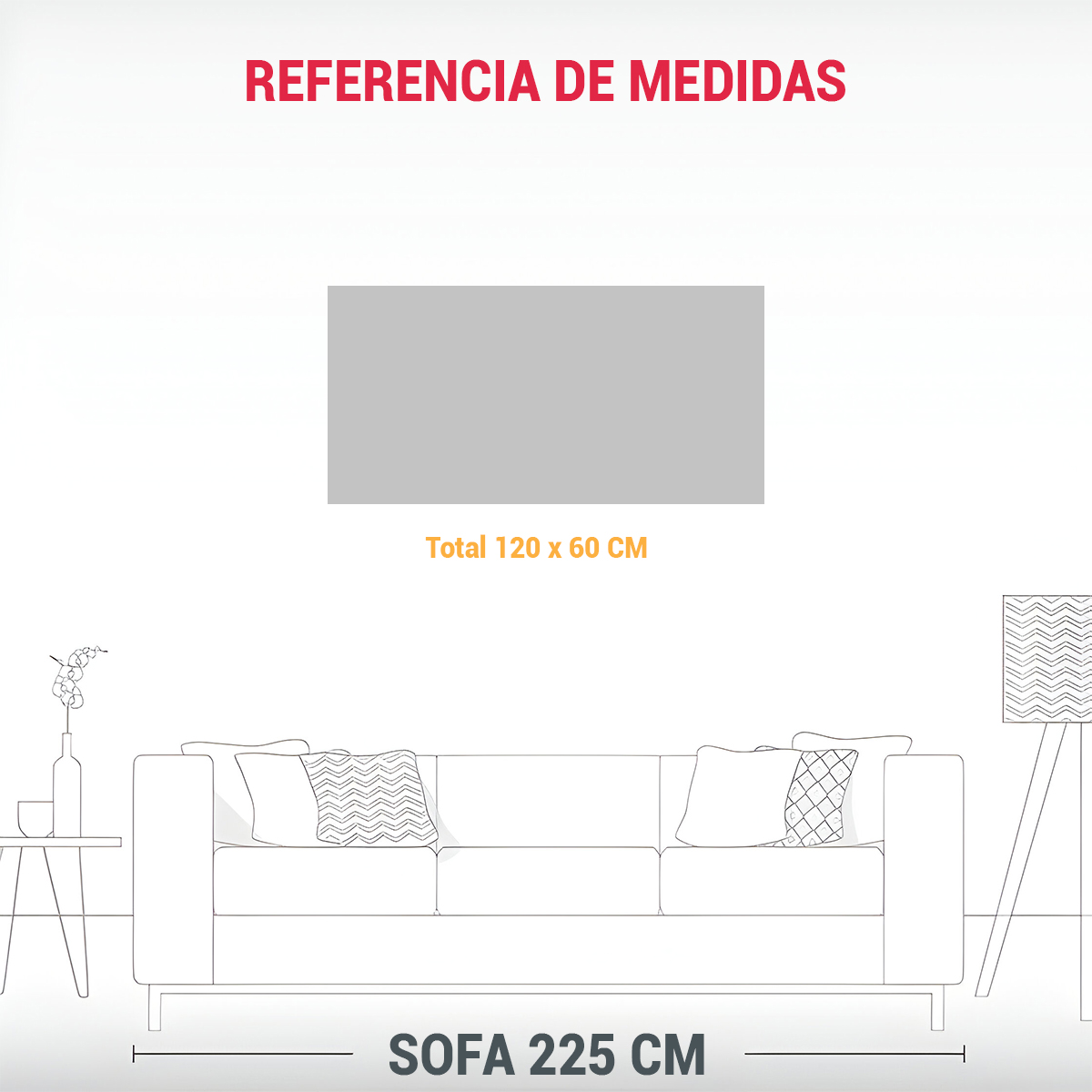 RETRATO DE GRUPO DE GATOS DE COLORES CON PINTURAS 120X60 CM - 3