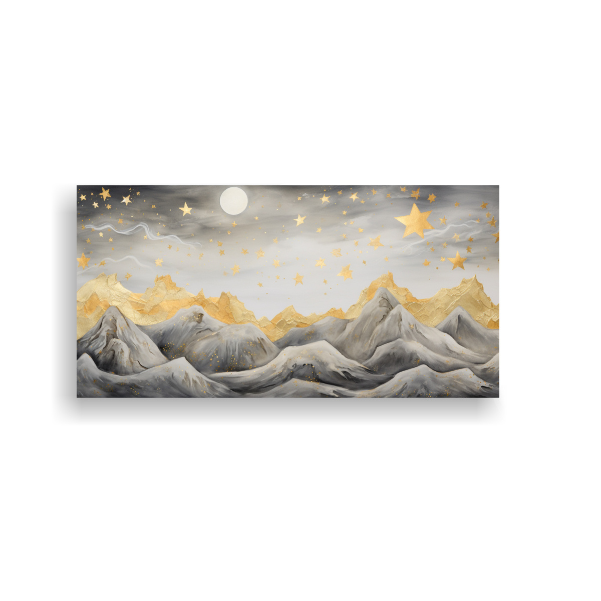 PAISAJE DE MONTAÑA CON ESTILO ELEGANTE PARA 120X60 CM - 1