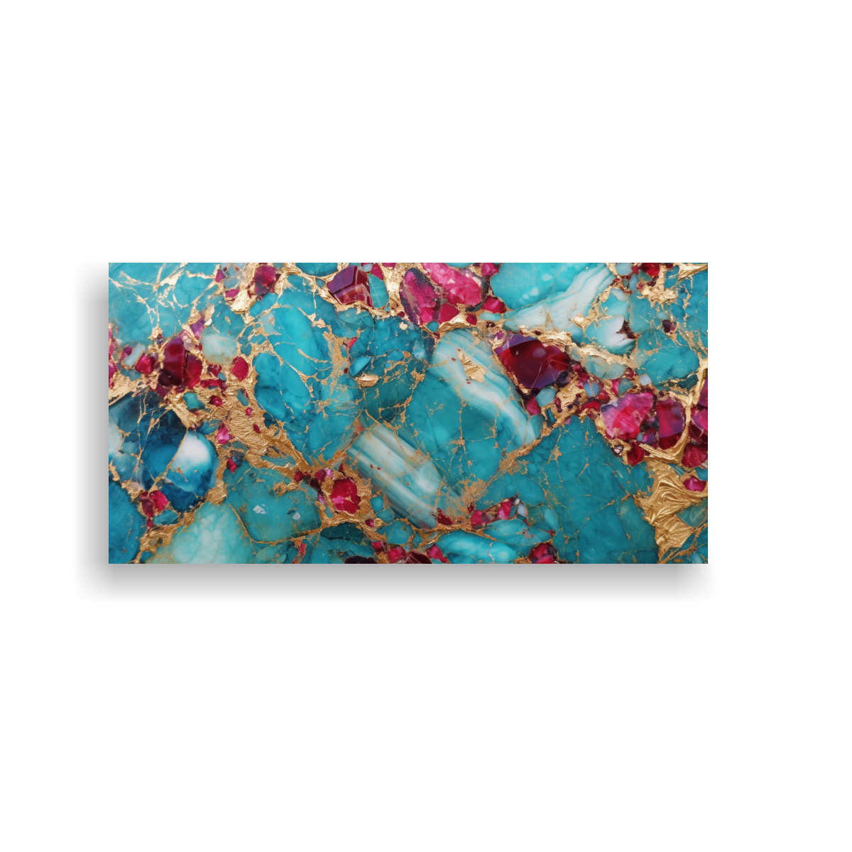 PINTURAS DECORATIVAS HORIZONTALES DE MÁRMOL 120X60 CM - 1