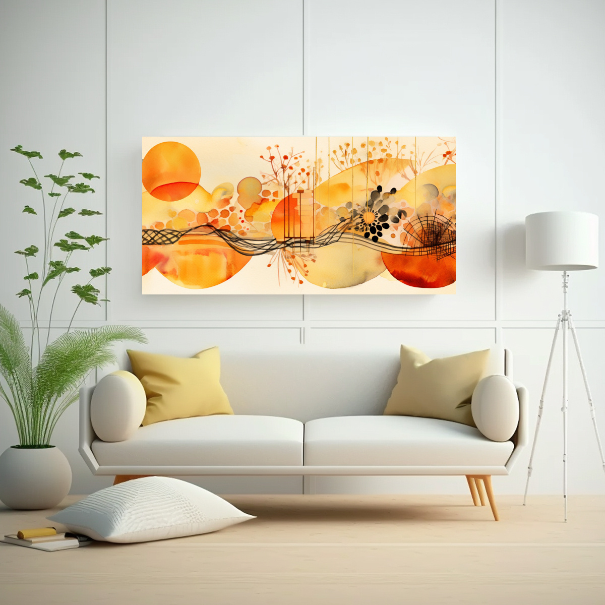 BANNER DE LIENZO RESISTENTE CON DISEÑO EN 40X20 CM - 2