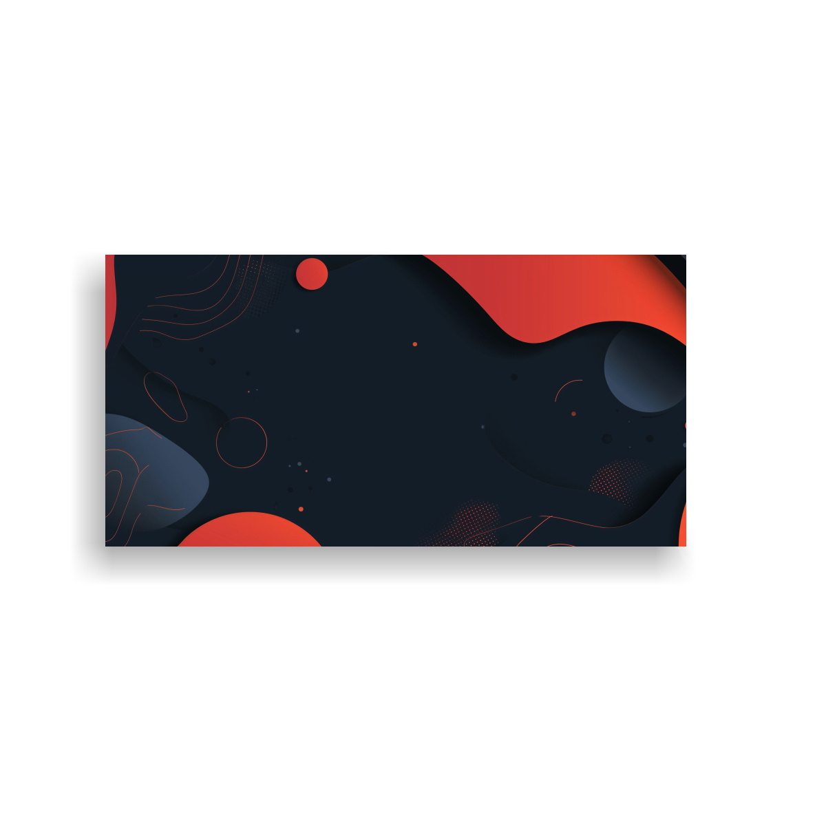 BANNER DE FONDO PLANO DE MODA ARTE IMAGEN 100X50 CM - 1