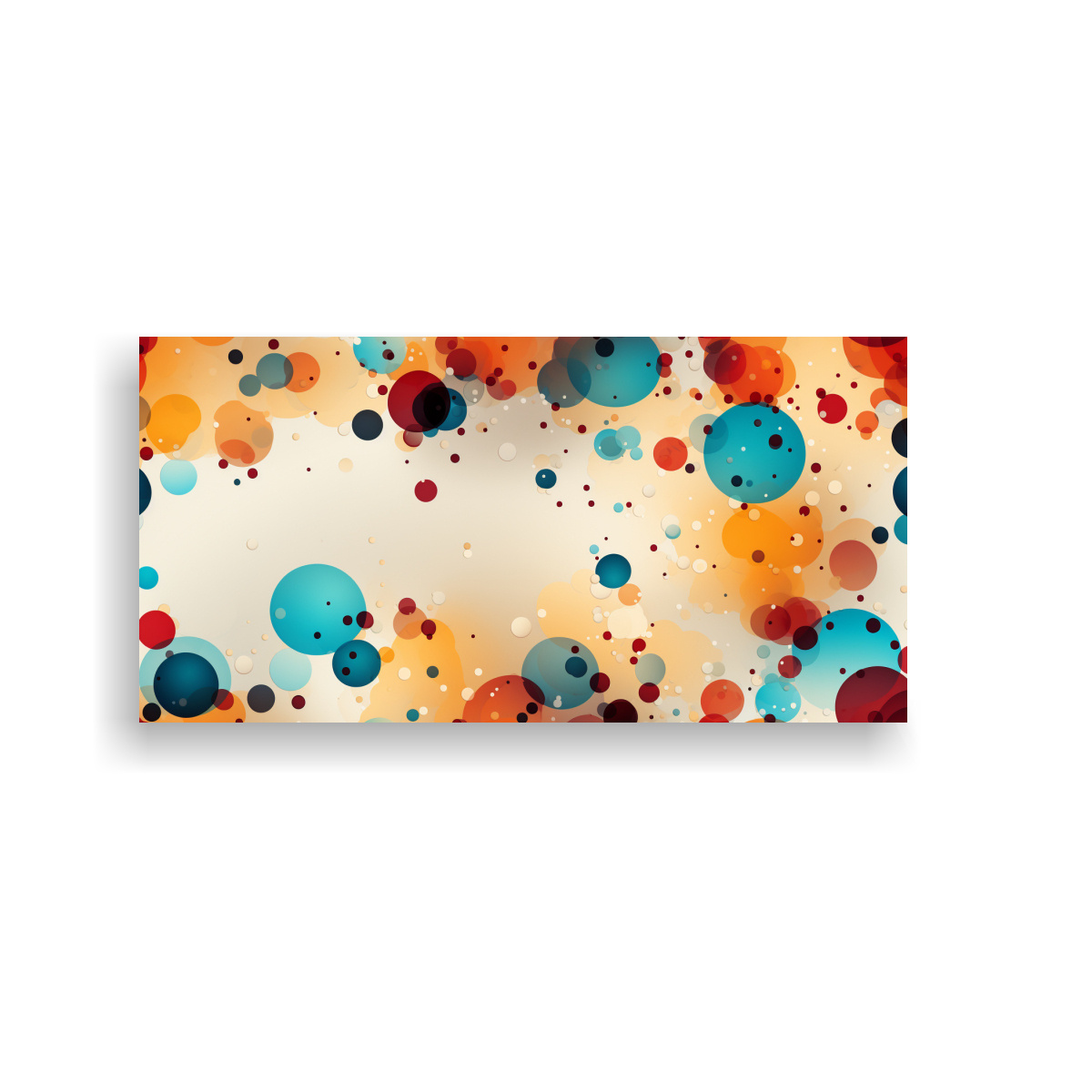 CUADRO ABSTRACCIÓN STREET ART SUMÉRGETE EN UN 120X60 CM - 1