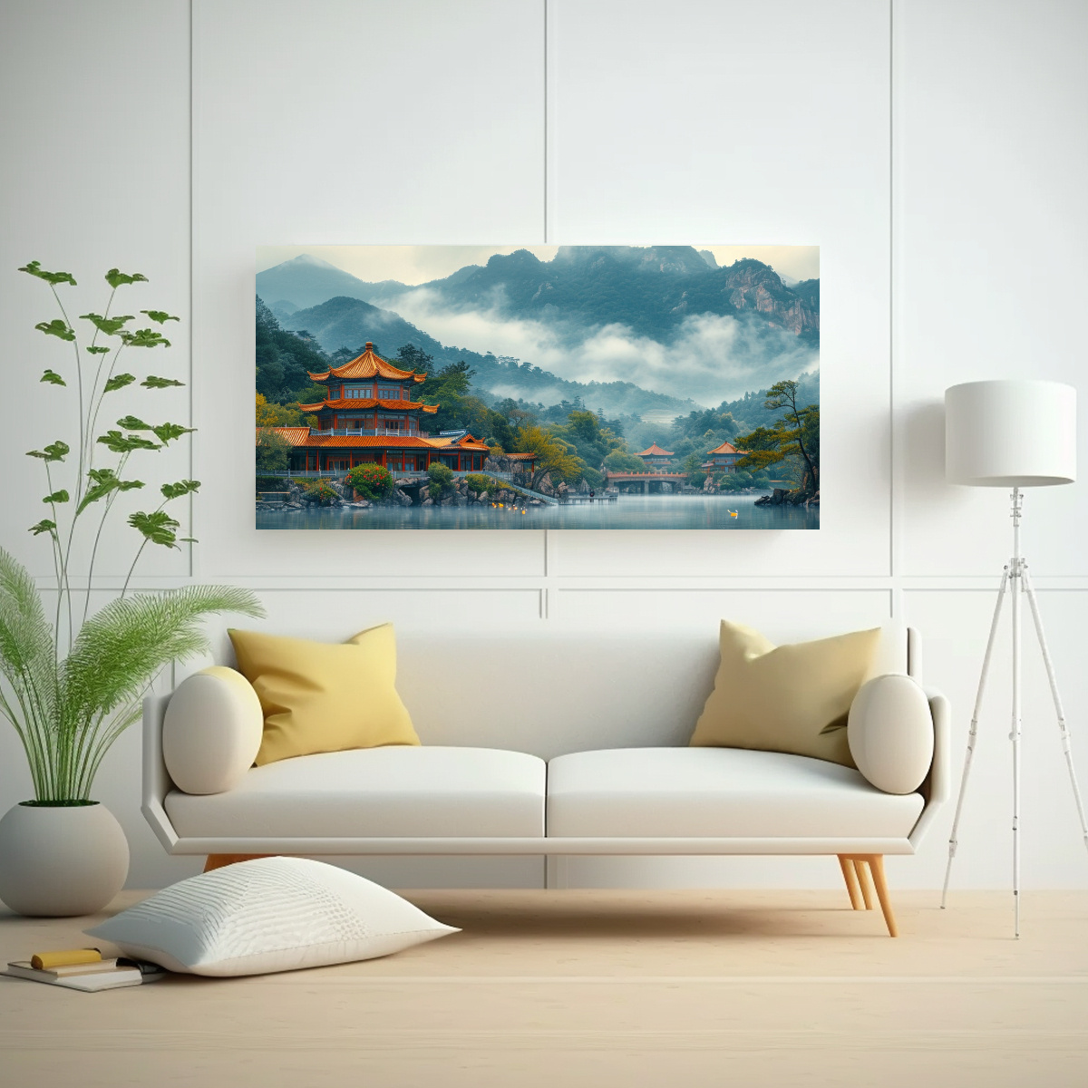FOTO COLOR LIENZO VANGUARDIA: MAJESTUOSO MONTE 160X80 CM - 2