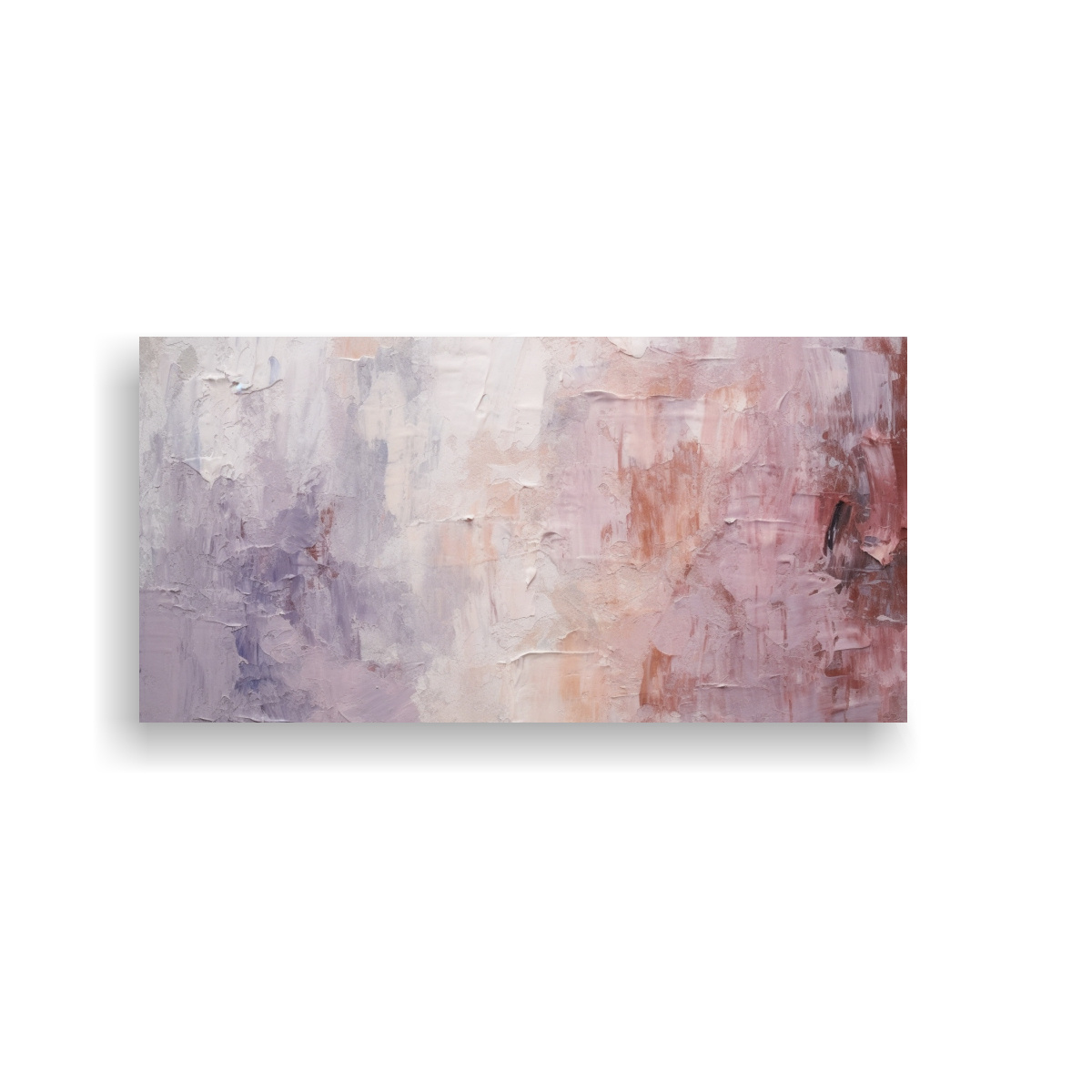 PINTURA ABSTRACTA MINIMALISTA EFECTO VISUAL PARA 120X60 CM - 1