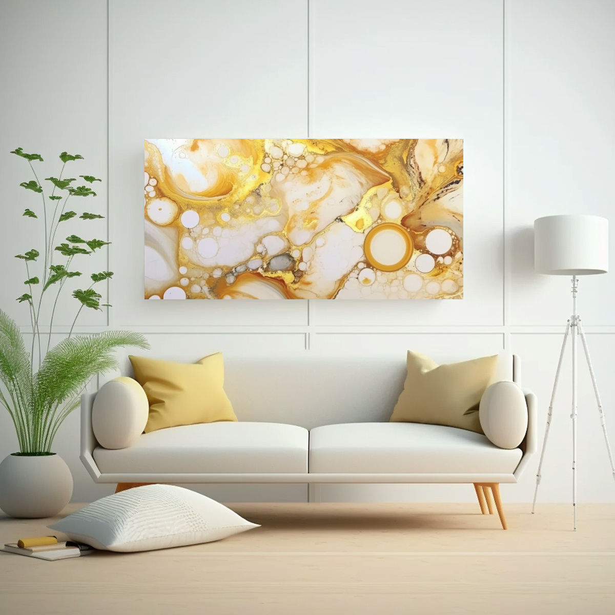 CUADROS DECORATIVOS DE REPRESENTACIÓN MODERNA DE 60X30 CM - 2