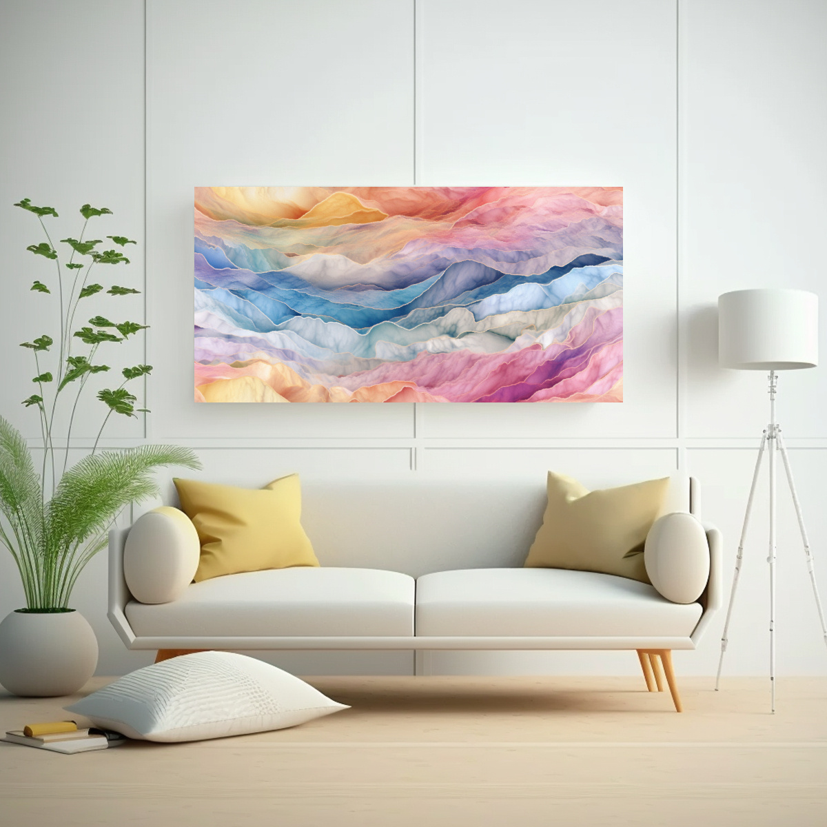 PINTURAS DE DECORACIÓN CON TEXTURA DE PIEDRA 160X80 CM - 2